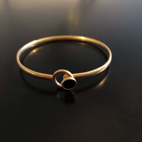 Madewell Jewelry - Madewell Bangle with Black Stone Madewell Jewelry - Madewell Bangle with Black Stone